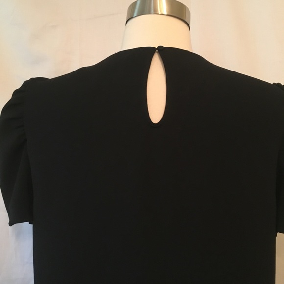 Zara Gingham Plaid Ruffle Drop Waist Dress Sz M - Picture 6 of 6